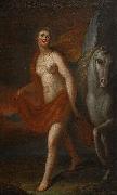 geoorg engelhard schroder Athena och Pegasus oil painting picture wholesale